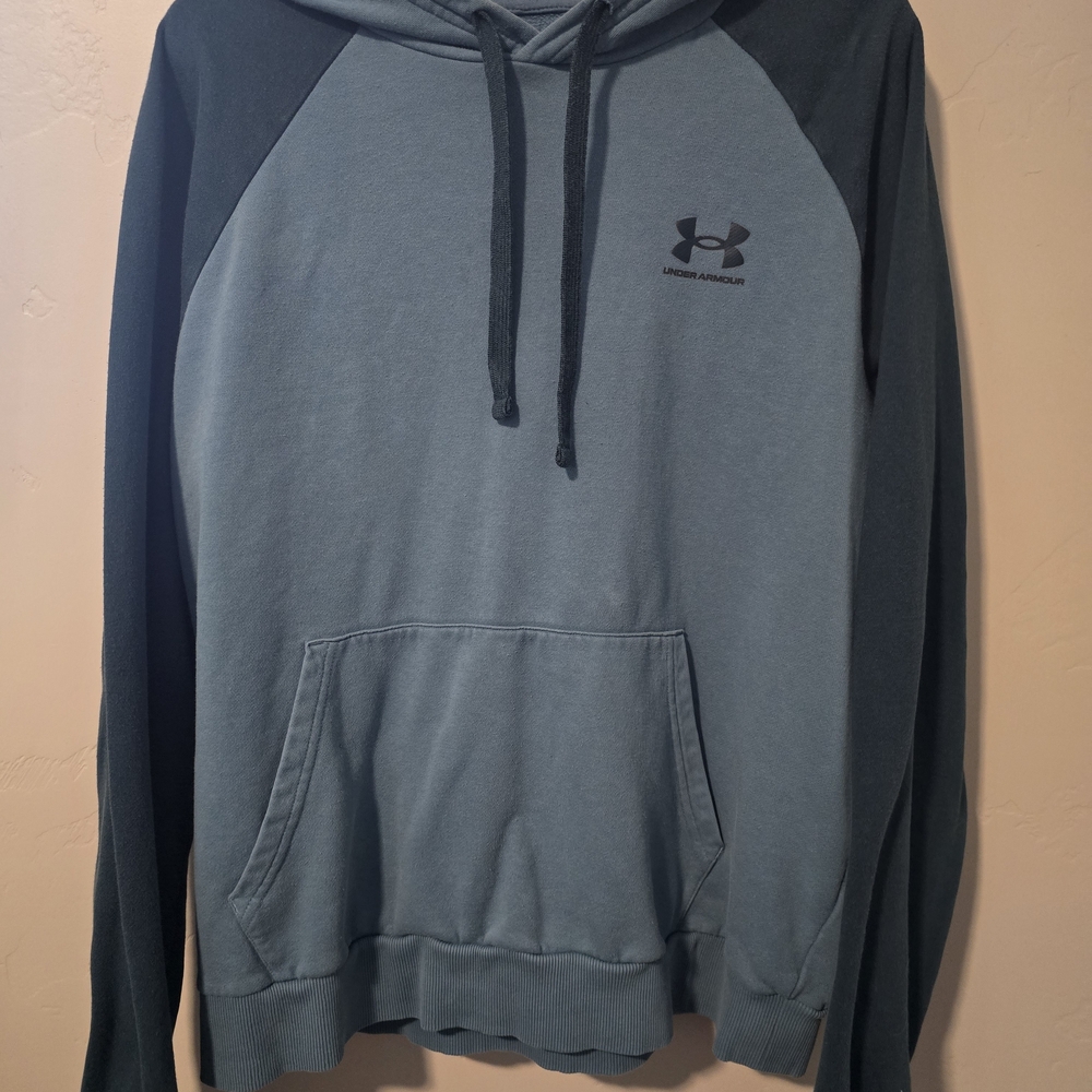 Under Armour Two-Tone Blue Hoodie